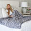  Double Sided Faux Fur Throw Blanket, Multiple Colours-1854401846-1854401847