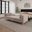 Méridienne moderne rembourrée avec banc et coussins décoratifs Modern-1095173017