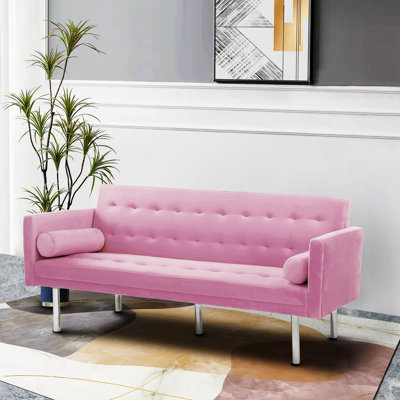Tayln 68.5'' Velvet Sleeper Sofa