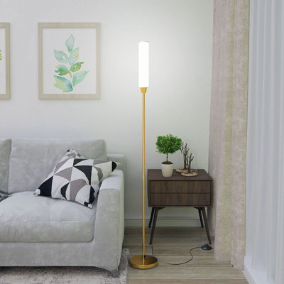 Lampe sur pied 66 "avec télécommande