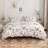 Emmanouil Floral Duvet Cover Set, 100% Washed Cotton,  Soft & Breathable-718667470