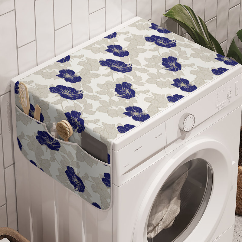 Ensemble de 2 laveuses à fleurs Ambesonne, 47 po x 18,5 po