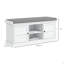Banc de rangement rembourré Sonila