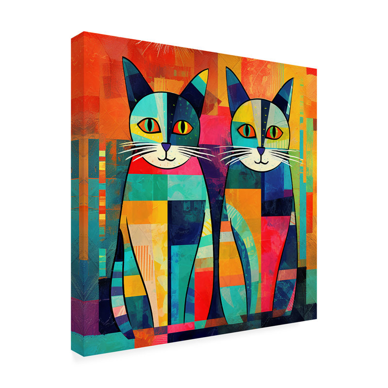 Art sur toile 5, Ray Heere, H 14 po x l 14 po x P 2 po