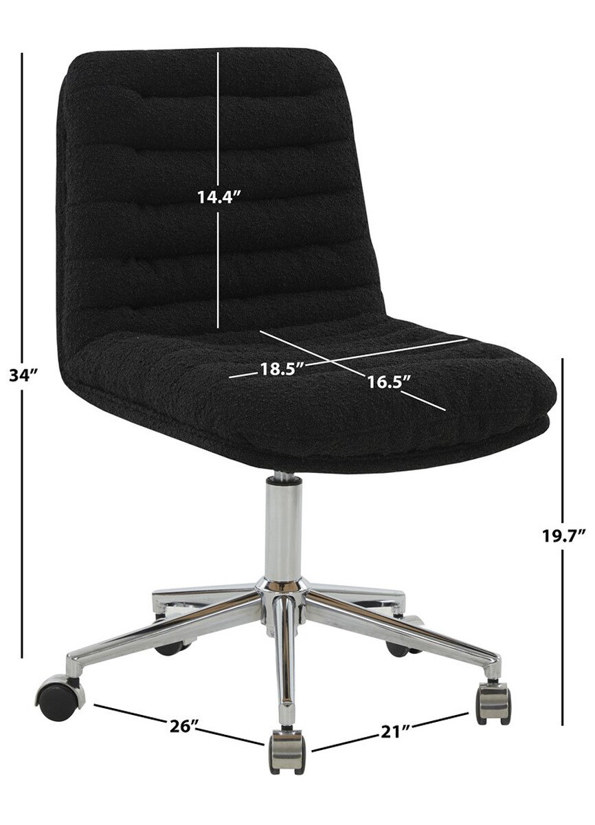 Ashia Swivel Office Chair - Thumbnail 3