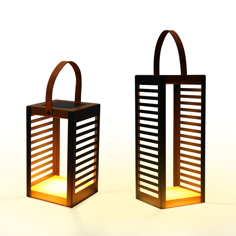Lampe sur pied d'extérieur à énergie solaire Panya