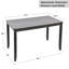 Table de salle à manger rectangulaire L 47,2 po x l 29,3 po Burkes-560433933