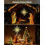 Panneau DEL étoile de Bethléem de Noël de 43 pouces
