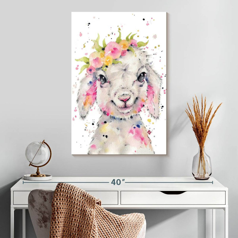 Brampt Little Lamb, 30" H x 20" W