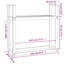 Firewood Rack 110x35x108.5 cm Solid Wood Pine-92590477