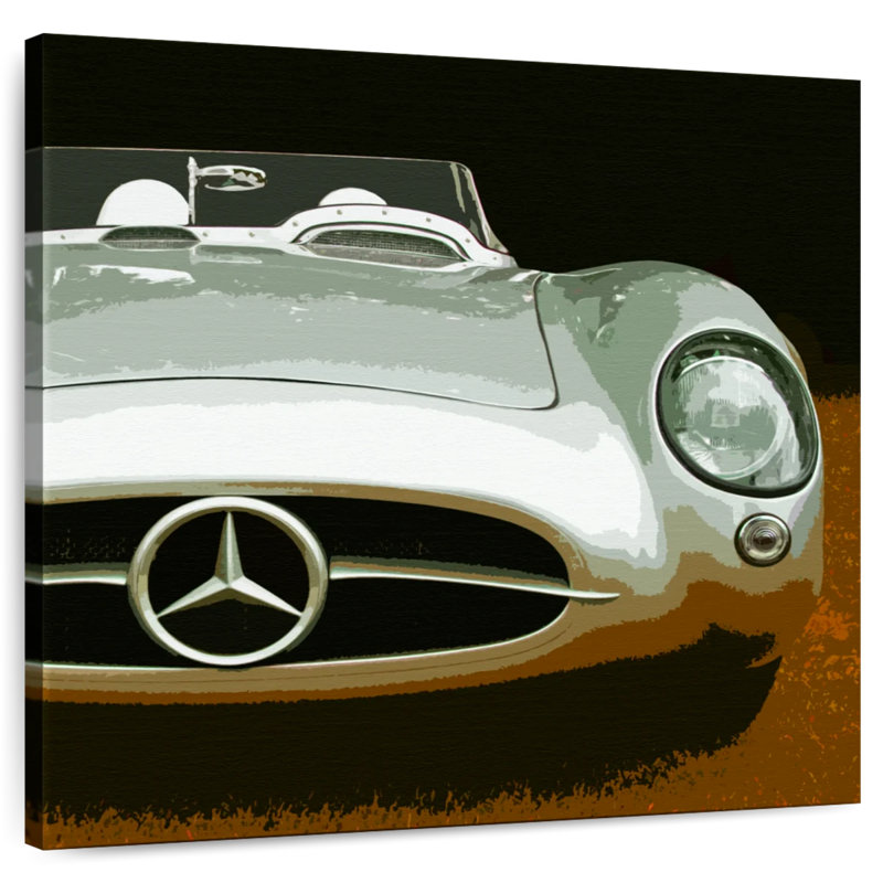 Mehar Silver On Brown, 30" H x 30" W
