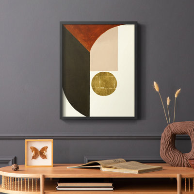 «High Notes II», reproduction encadrée - bois massif