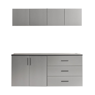 64 In. W X 79 In. H X 20 In. D Garage Cabinet Set C (5-Piece)