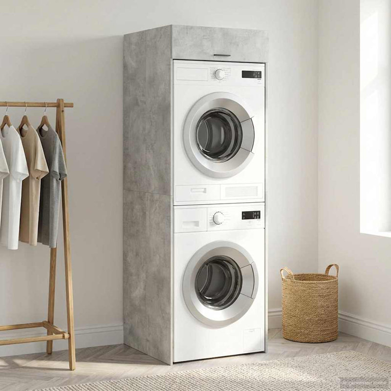 Freestanding Bathroom Cabinet, Concrete