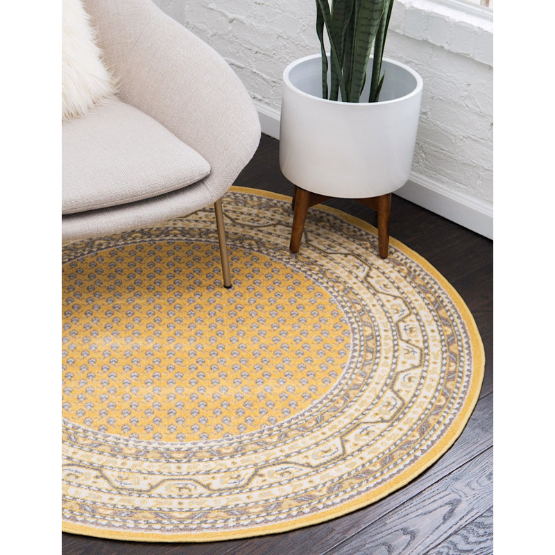 Wingate Oriental Indoor Rug, Round 5'