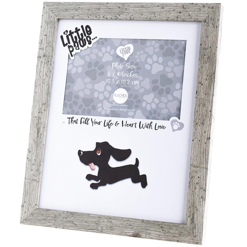 Grey Wood Picture Frame