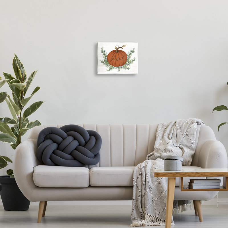 Art mural orange citrouille bénie par Cindy Jacobs