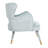 Velveteen Velvet Wingback Chair-189702223