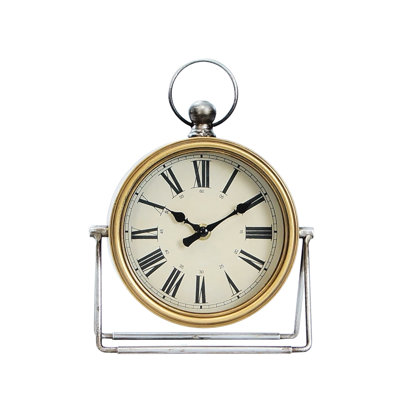 Horloge de table numérique en métal
