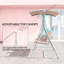 Balancelle d'extérieur, chaise de patio, pour le jardin, la piscine, la cour arrière
