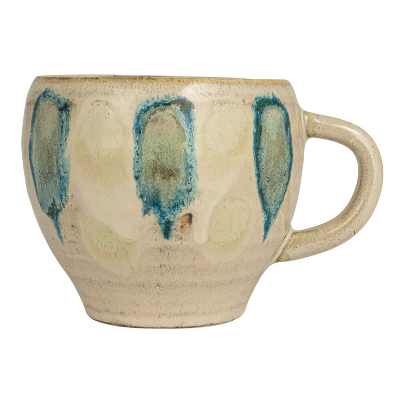 Geometric Stoneware Mug