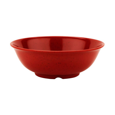 Bol rond en mélamine GET M-811-RSP, 1 pinte, rouge (ensemble de 12)