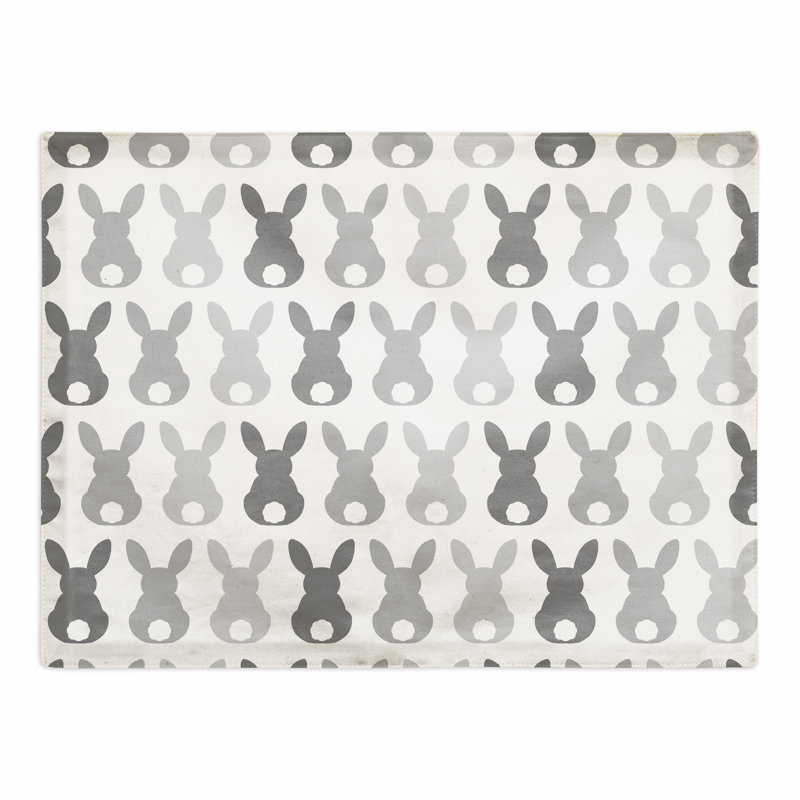 Hildia Polyester Abstract Rectangle Placemat