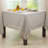 Tablecloth With Stripe Hemstitch Design-86477474