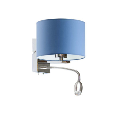 Audreigh Steel LED Armed Sconce