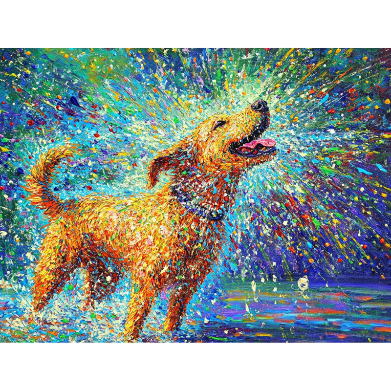 Art sur toile, "Joy"