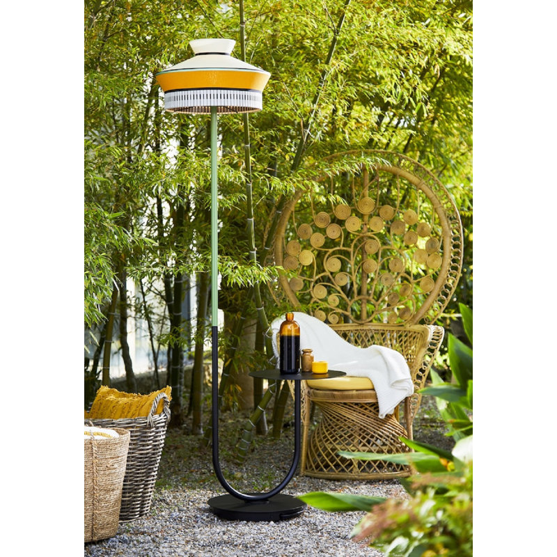 Calypso + Outdoor Floor Lamp, Yellow