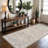 Washable Entryway Rug: Farmhouse Kitchen Hallway Rug Wide Soft Water Resistant Floor Mat for Bathroom Nursery Non Slip Indoor Carpet for Living Room Bedroom Dining Room(Beige)-1717111258
