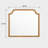 Tarrington Shaped Landscape Mirror - Cashew-121850304