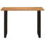 Sheatown Acacia Rectangular Wood Top Dining Table with Steel Base-1933232177