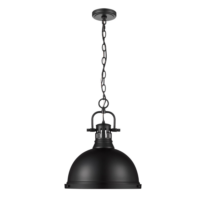 Alethia 1 - Light Pendant, Matte Black, Matte Black