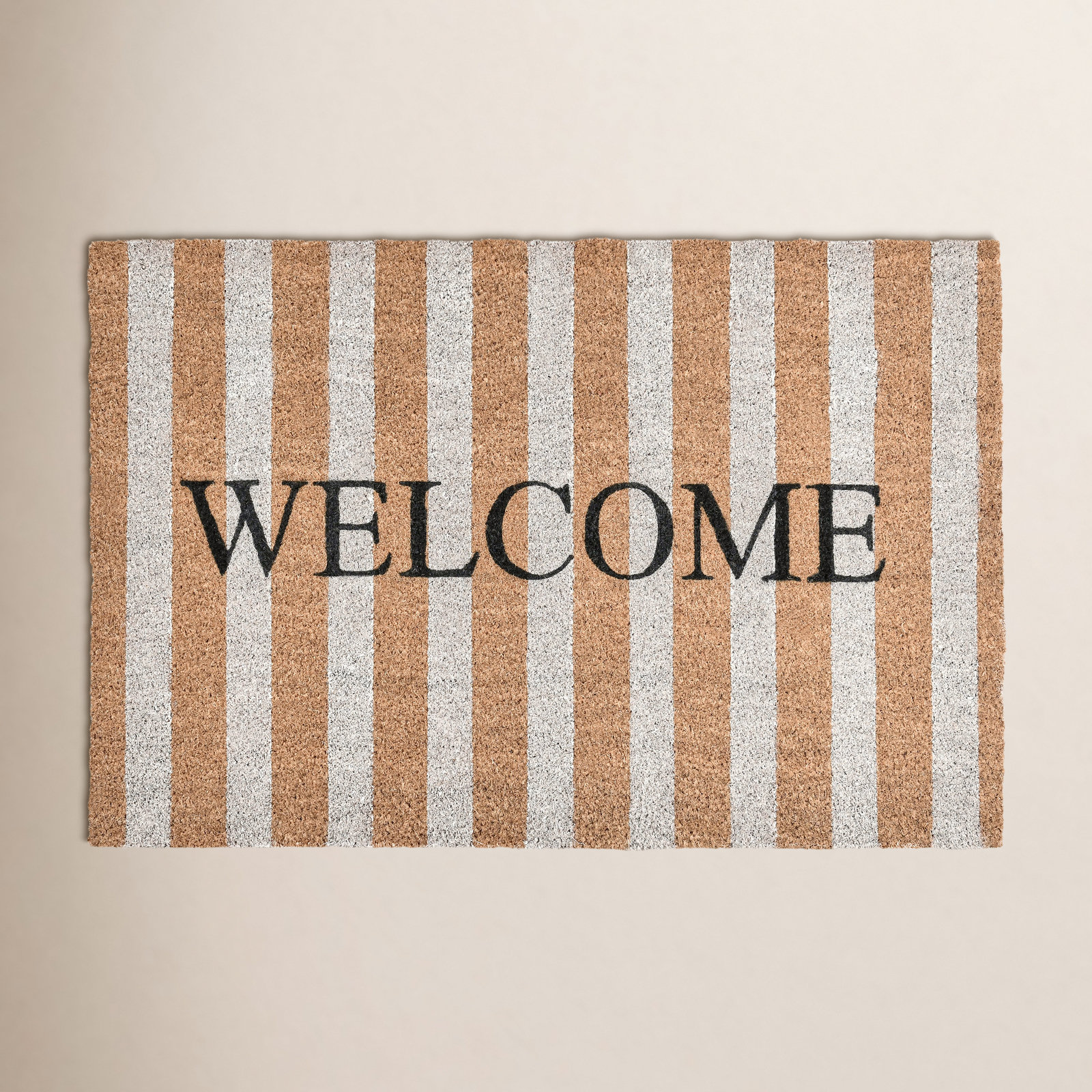 Non-Slip Striped Doormat
