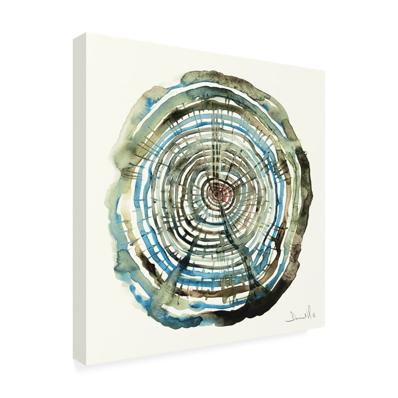 Impression sur toile «Oak Water Oak» par Dan Hobjour
