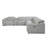 Laurita Genuine Top Grain Italian Leather Symmetrical Reclining Corner Sectional-213576615