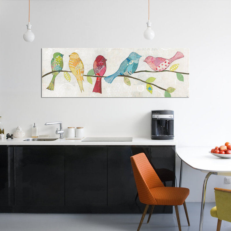 «Catching Up I», impression sur toile, H 16 po x l 48 po x P 1,5 po, Toile avec cadre noir