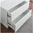 Devi White Wall Mounted Wood Closet System