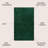 Asahi Solid Low-Pile Emerald Rug-1046064503