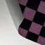 Tapis intérieur / extérieur mauve à carreaux-540057399