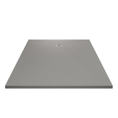 Base de douche Curbless Rex Ardoise 60 po x 36 po