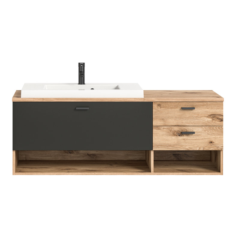 Bridgman 140 mm Single Vanity with Drop In Basin