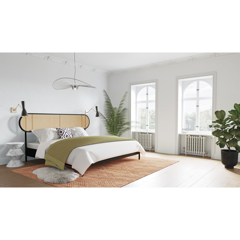 Bed, King, Black