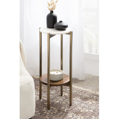 Table de bout en marbre Oakdale