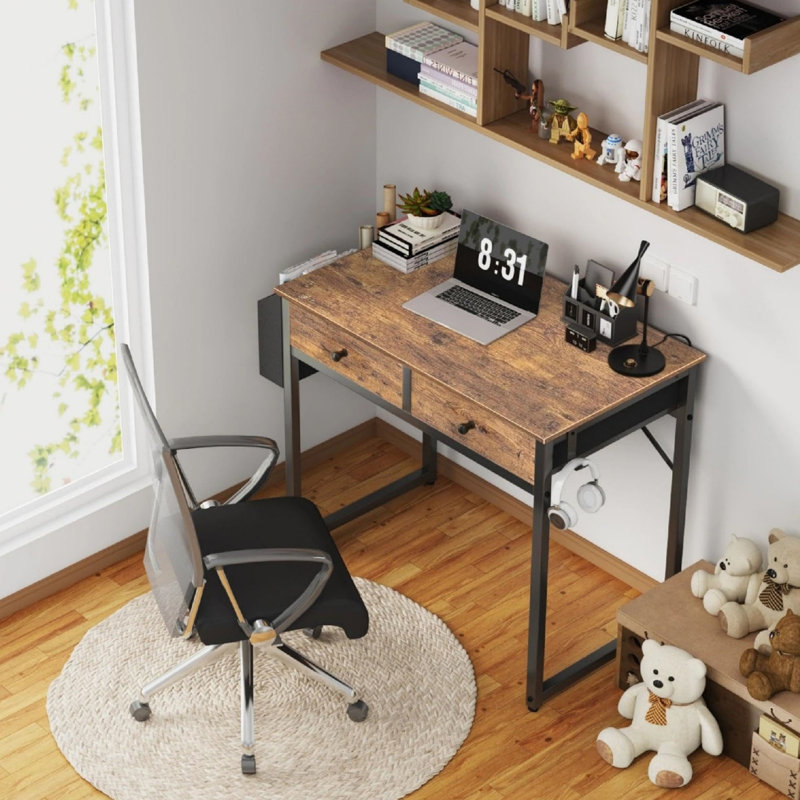 MDF Steel Computer Desk