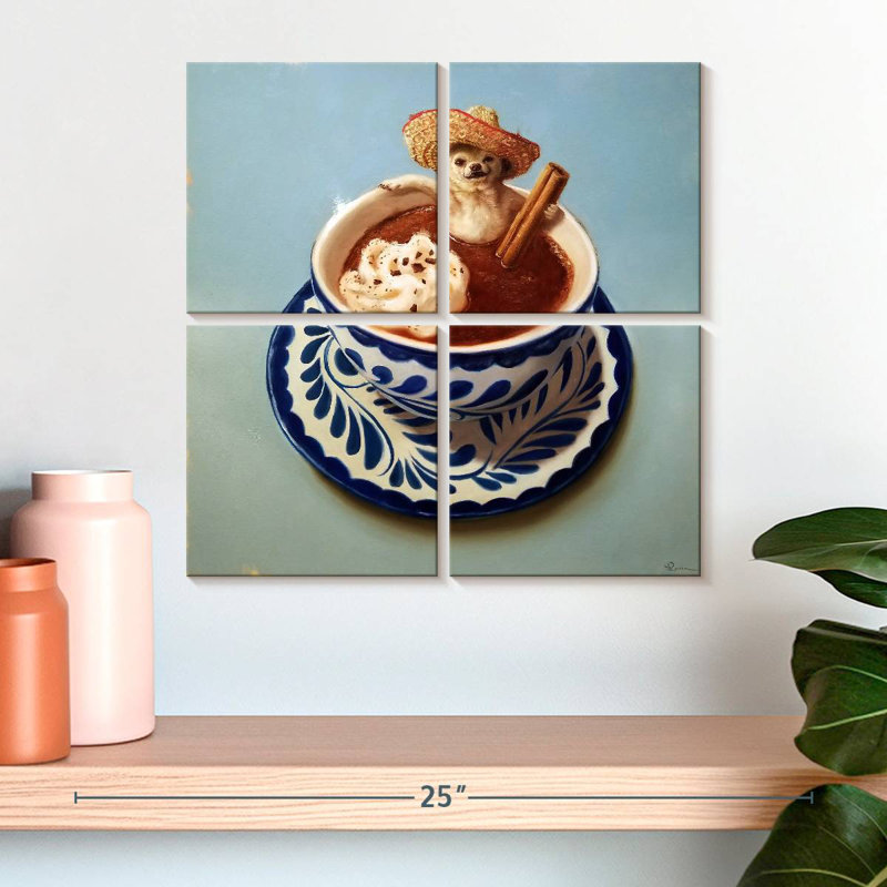 Chocolat chaud Yarlin, H 18 po x l 18 po