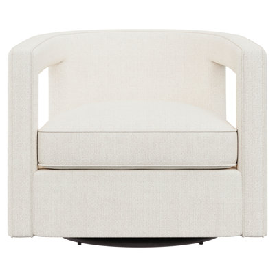 Alana Upholstered Swivel Barrel Chair