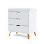 Maya Cot Bed 2 Piece Nursery Furniture Set-64704354